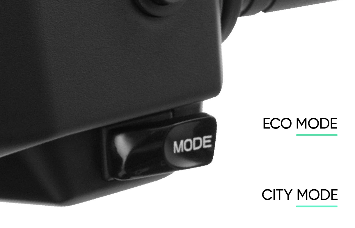 Orbiter Himaalayaa TVS - Eco City ride modes