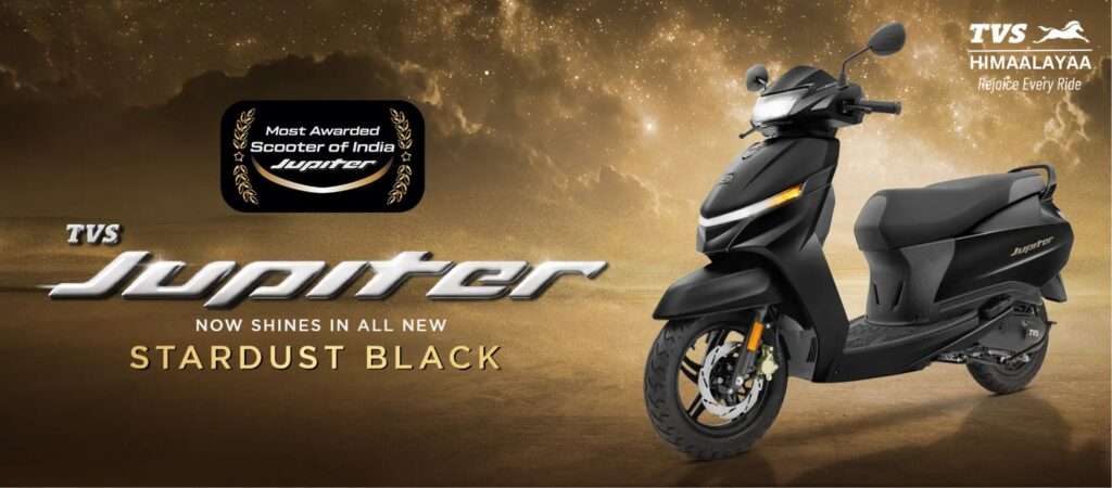 New TVS Jupiter 110 - Himaalayaa TVS