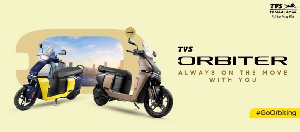 New TVS ORBITER - Himaalayaa TVS