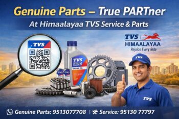 TVS geninue Parts - Himaalayaa TVS