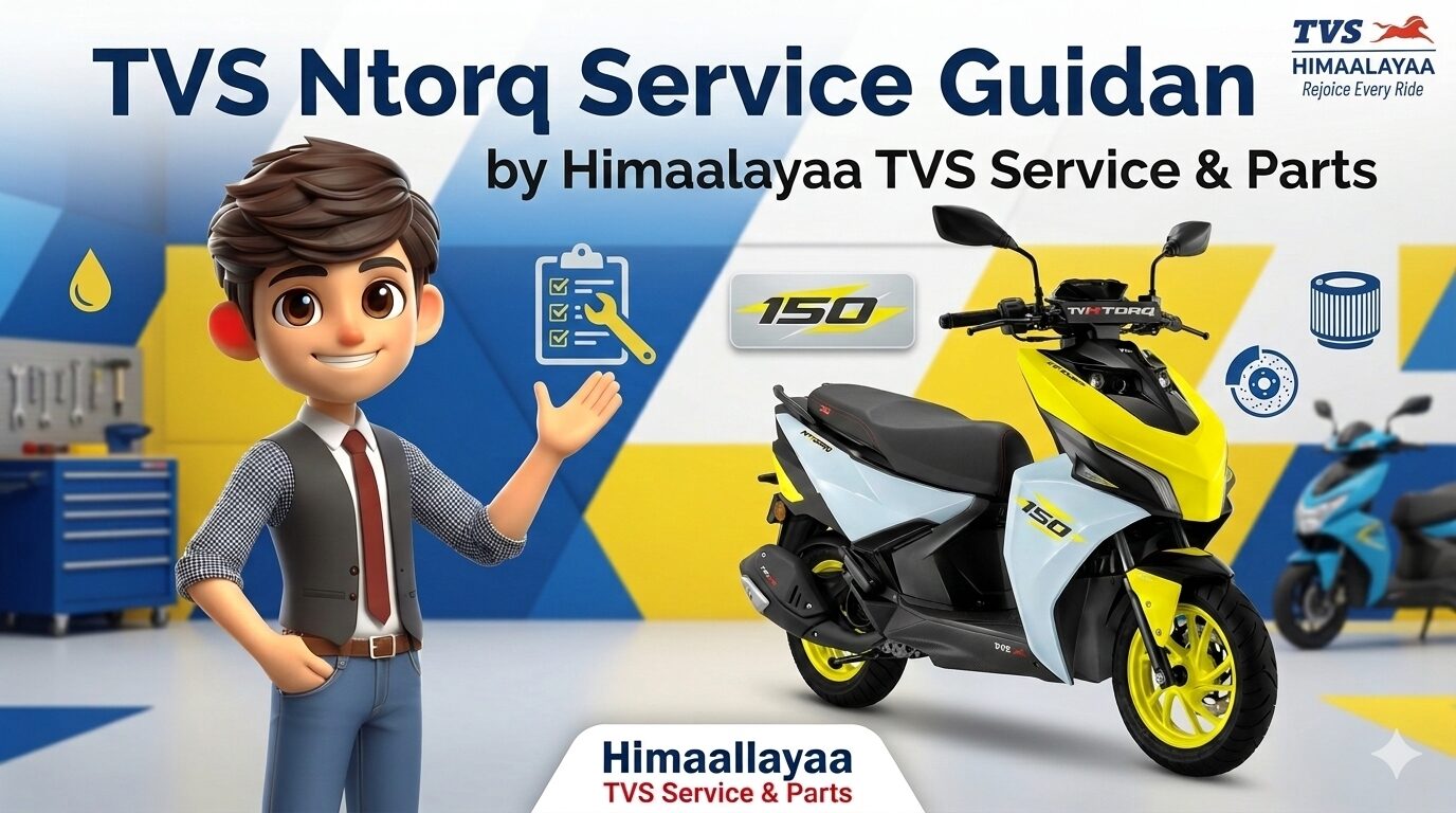 TVS Ntorq150 service Guidance