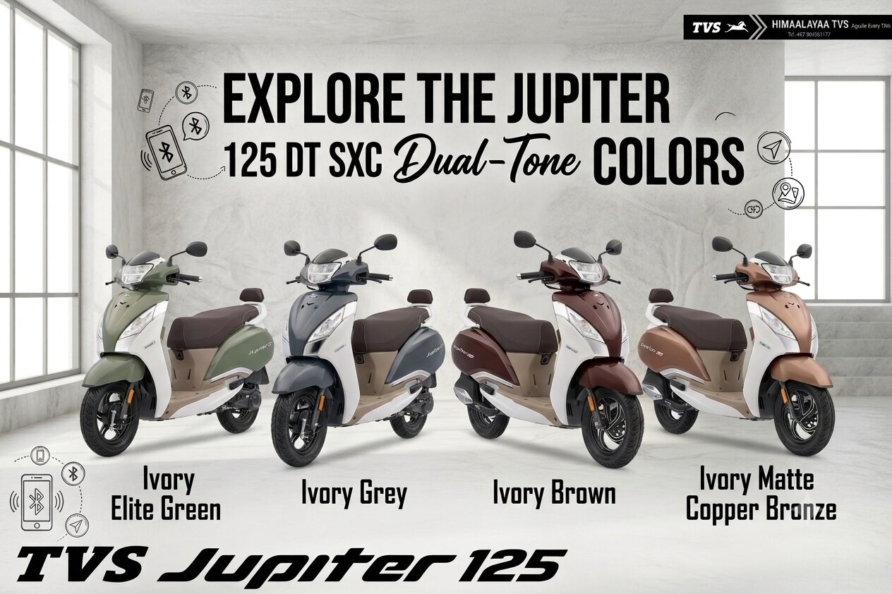 TVS Jupiter 125 DT SXC - Himaalayaa TVS